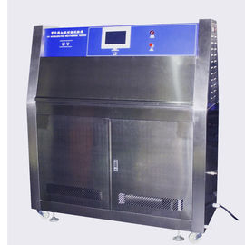 ตั้งโปรแกรมควบคุมอุณหภูมิอุตสาหกรรมพลาสติก UV Aging ห้องทดสอบอัลตร้าไวโอเล็ตริ้วรอยเร่งเครื่องทดสอบ