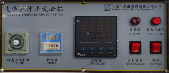 PLC Interface Control แบตเตอรี่ อุปกรณ์ทดสอบแรงกระแทกด้วยความร้อน UL 1642 UN38.3