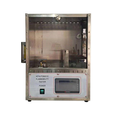 ASTM D1230 CRF16-1610 เครื่องทดสอบการเผาไหม้สำหรับผ้าเต็นท์