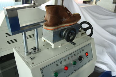 รองเท้าหนังรองเท้าอุปกรณ์การทดสอบเหนียวกองทัพปอกเปลือกด้วยมาตรฐาน BS