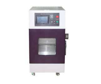 อุณหภูมิห้อง 100V เครื่องทดสอบการลัดวงจรแบตเตอรี่อุณหภูมิสูง UN38.3 IEC 62133